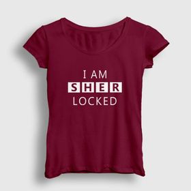 Presmono Sherlocked Sherlock Holmes Kadın T-shirt