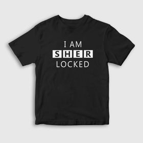 Presmono Sherlocked Sherlock Holmes Kırmızı Unisex T-Shirt