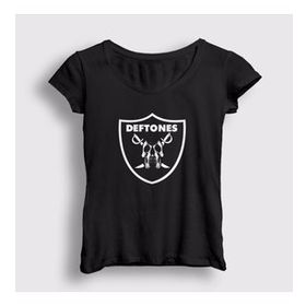 Presmono Shield Deftones Kadın T-shirt