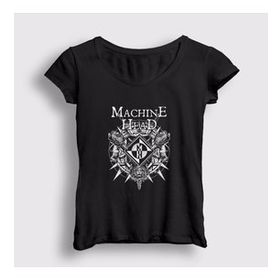 Presmono Shield Machine Head Kadın T-shirt