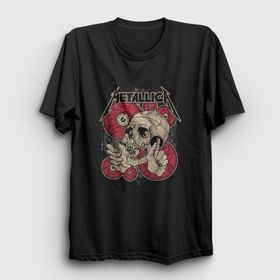 Presmono Shortest Straw Metallica Kadın T-shirt