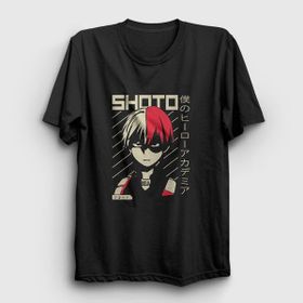 Presmono Shoto V2 Anime Boku No Hero Academia Kadın T-shirt