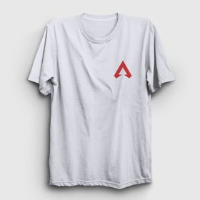 Presmono Side Logo Apex Legends Beyaz Unisex T-shirt