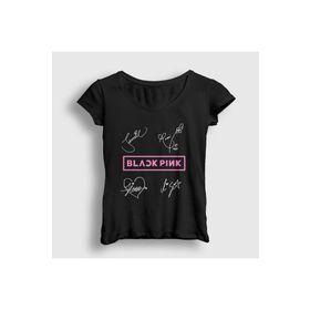 Presmono Signs Blackpink Kadın T-shirt