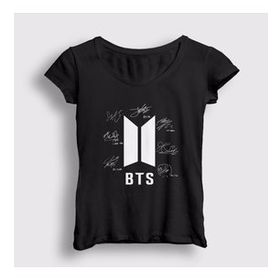 Presmono Signs Bts Kadın T-shirt