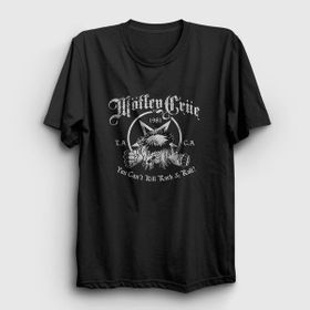 Presmono Siyah 1981 Mötley Crüe Unisex T-Shirt
