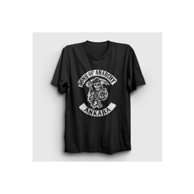 Presmono Siyah Ankara Sons Of Anarchy Unisex T-Shirt