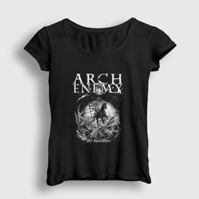Presmono Siyah Apocalypse Arch Enemy Kadın T-Shirt