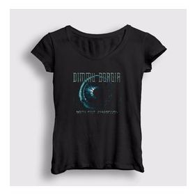 Presmono Siyah Armageddon Dimmu Borgir Kadın T-Shirt