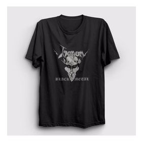 Presmono Siyah Black Venom Unisex T-Shirt