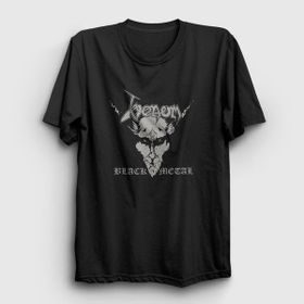 Presmono Siyah Black Venom Unisex T-Shirt