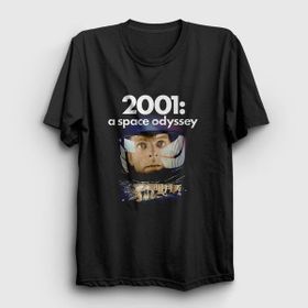 Presmono Siyah Cover 2001 Film A Space Odyssey Unisex T-Shirt