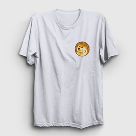 Presmono Siyah Dogecoin Bitcoin Unisex T-Shirt