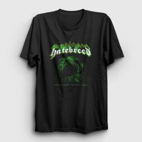Presmono Siyah Doom Hatebreed Kadın T-Shirt