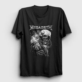 Presmono Siyah Dynamite Megadeth Kadın T-Shirt