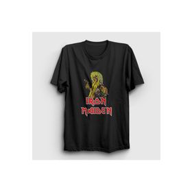 Presmono Siyah Eddie Iron Maiden Unisex T-Shirt