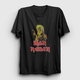 Presmono Siyah Eddie Iron Maiden Unisex T-Shirt