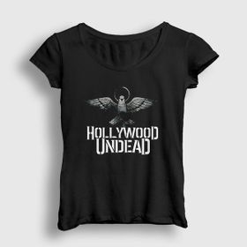 Presmono Siyah Empire Hollywood Undead Kadın T-Shirt
