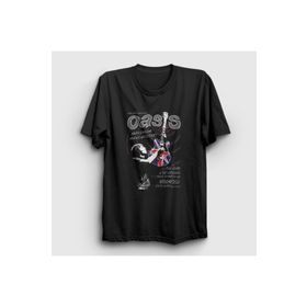 Presmono Siyah Guitar Oasis Unisex T-Shirt