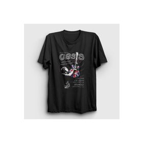 Presmono Siyah Guitar Oasis Unisex T-Shirt