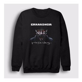 Presmono Siyah Heisenberg Rammstein Unisex Sweatshirt