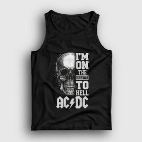 Presmono Siyah Highway to Hell Skull Ac/Dc Unisex Sweatshirt