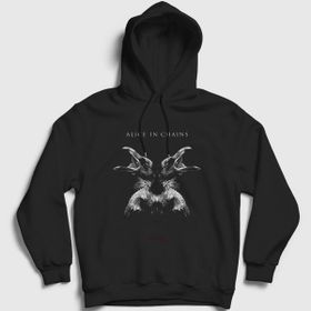 Presmono Siyah Hollow Alice in Chains Unisex Sweatshirt