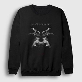 Presmono Siyah Hollow Alice in Chains Unisex Sweatshirt