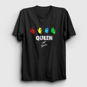 Presmono Siyah Hot Space Queen Unisex T-Shirt