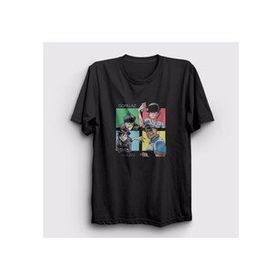 Presmono Siyah Humanz Gorillaz Unisex T-Shirt