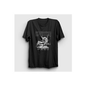 Presmono Siyah Icarus Led Zeppelin Unisex T-Shirt