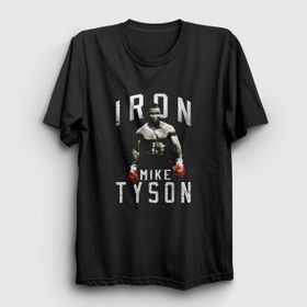 Presmono Siyah Iron Mike Tyson Erkek T-Shirt