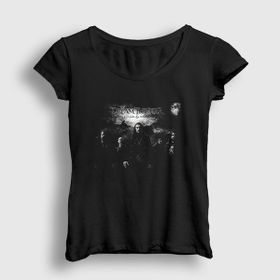 Presmono Siyah Linings Dream Theater Kadın T-Shirt