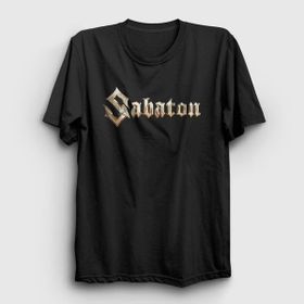 Presmono Siyah Logo Sabaton Unisex T-Shirt