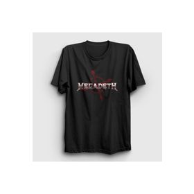 Presmono Siyah Logo V2 Megadeth Unisex T-Shirt