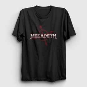 Presmono Siyah Logo V2 Megadeth Unisex T-Shirt