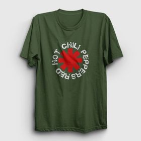 Presmono Siyah Logo V2 Red Hot Chili Peppers Unisex T-Shirt