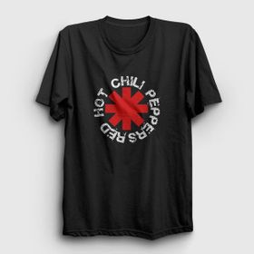Presmono Siyah Logo V2 Red Hot Chili Peppers Unisex T-Shirt