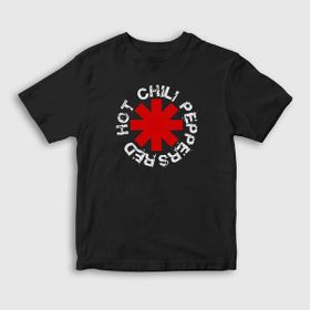 Presmono Siyah Logo V2 Red Hot Chili Peppers Unisex T-Shirt