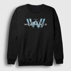 Presmono Siyah Logo V3 Westworld Unisex Sweatshirt