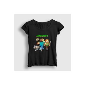 Presmono Siyah Miners Minecraft Unisex T-Shirt