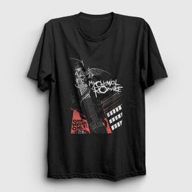 Presmono Siyah One Night My Chemical Romance Kadın T-Shirt