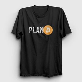 Presmono Siyah Plan B Bitcoin Unisex T-Shirt
