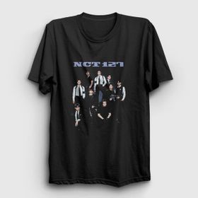 Presmono Siyah Poster K-Pop Nct 127 Unisex T-Shirt