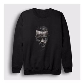 Presmono Siyah Ragnar Vikings Unisex Sweatshirt