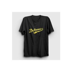 Presmono Siyah Retro Deftones Unisex T-Shirt