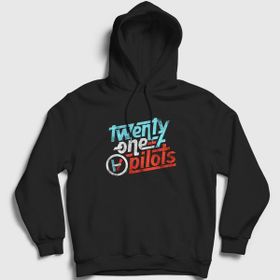 Presmono Siyah Retro Twenty One Pilots Unisex Sweatshirt