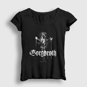 Presmono Siyah Season of Mist Gorgoroth Kadın T-Shirt