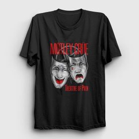 Presmono Siyah Theatre Mötley Crüe Kadın T-Shirt