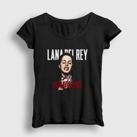 Presmono Siyah Ultraviolence Lana Del Rey Kadın T-shirt